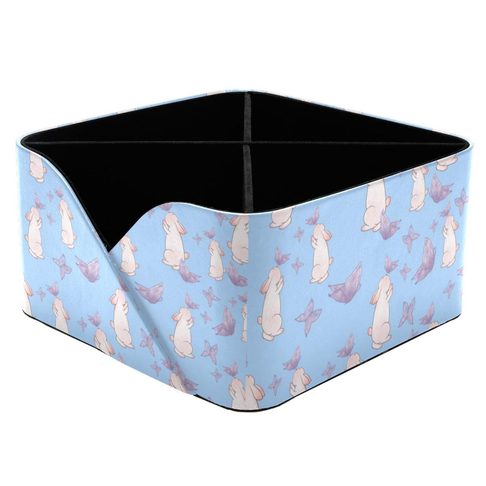 Boîte de rangement pour essentiels du quotidien, organiseur de bureau rectangulaire