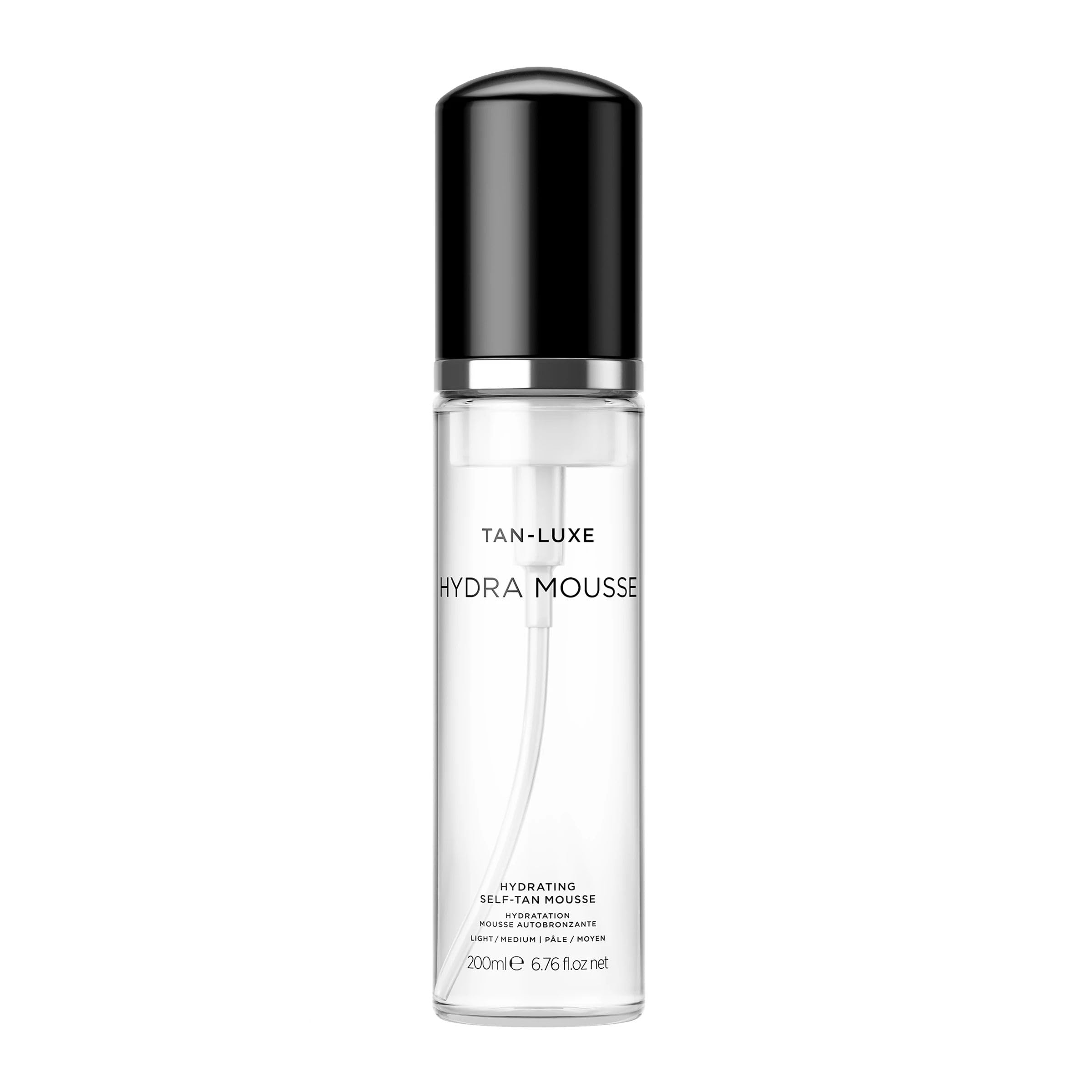 TAN-LUXE Hydra-Mousse - Hydrating Self-Tan Mousse, 200ml - Cruelty & Toxin Free