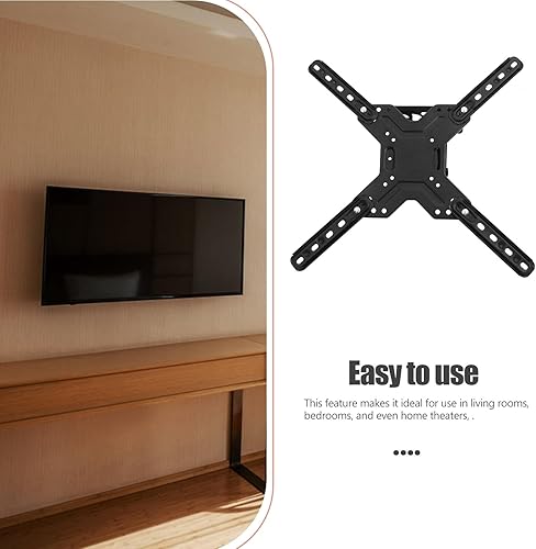 Miniatura 6 de Soporte telescópico de montaje en pared para televisores, pantallas grandes, giratorio, retráctil, de acero laminado en frío, soporte de pared que