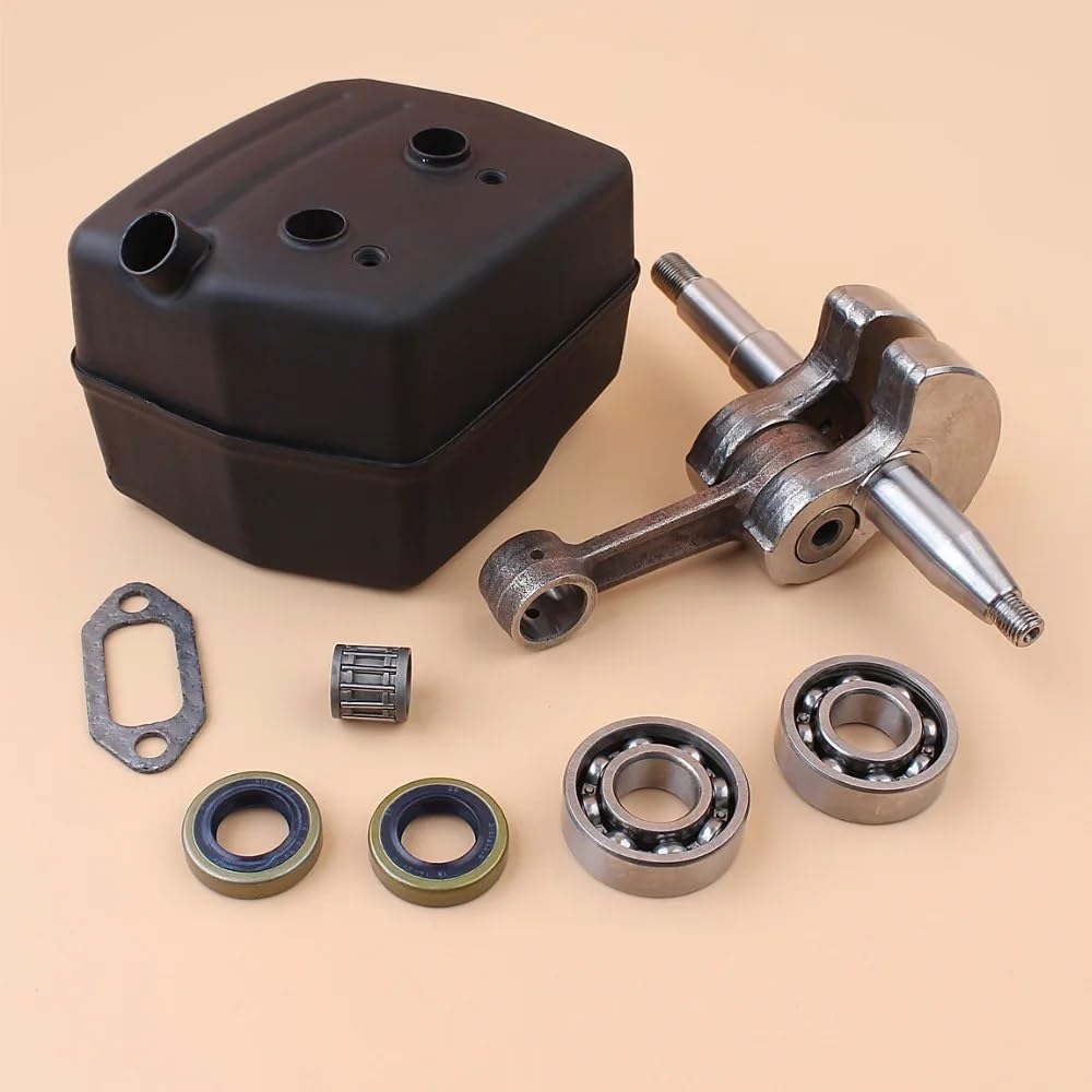 Kit de 8 juntas de escape de sello de aceite de cojinete de cigüeñal for piezas de motor de motosierra 61 268 272