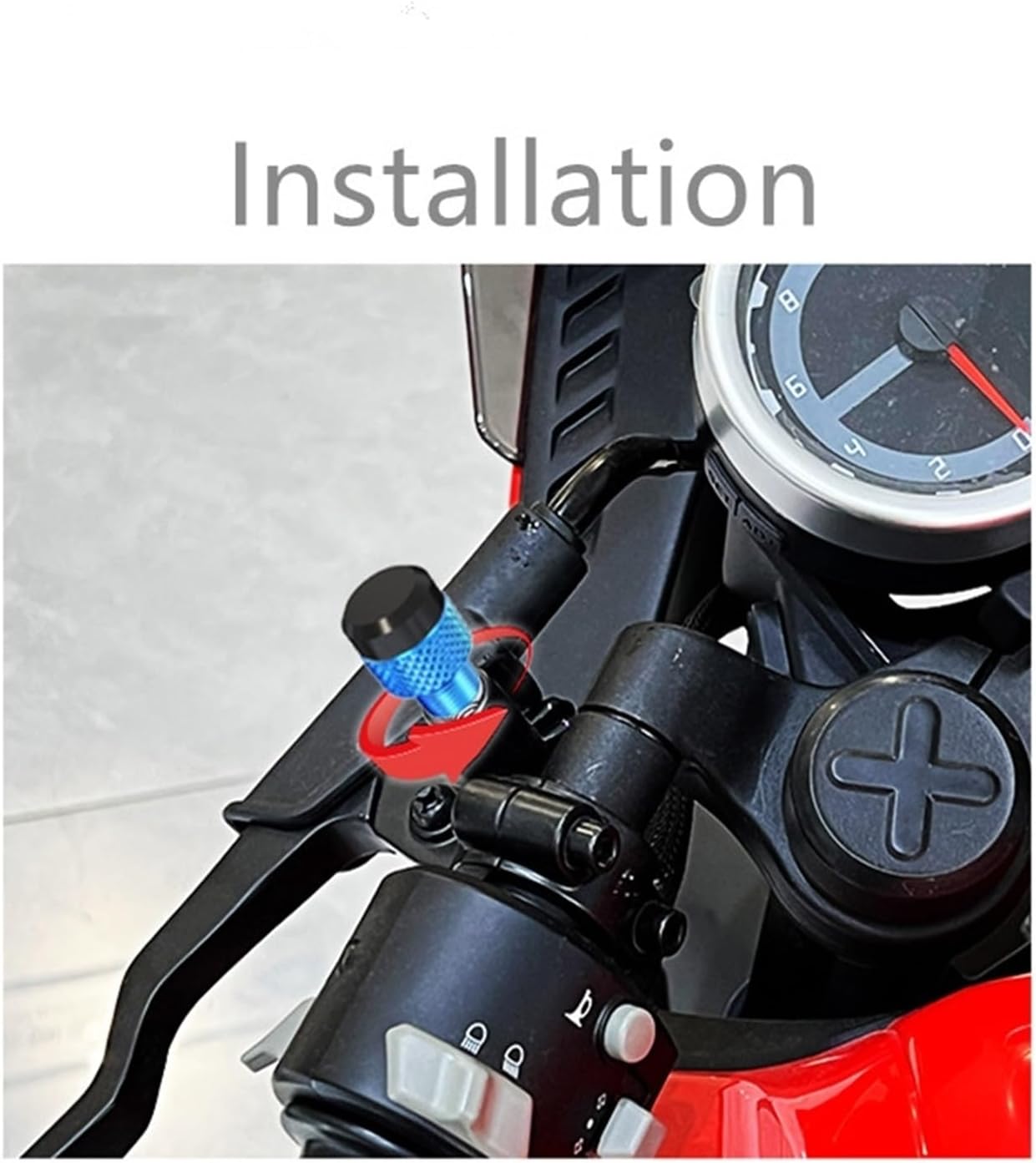 Mirror Hole Plug for H CB600F Hornet 1998-2006 2005 2004 2003 2002 2001 2000 1999 Moto Rearview Mirror Plug Hole Screw Cap Mirror Hole Cover(Gray)
