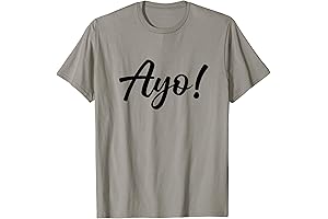 Ayo! Slang Response or Reply To Friends American Culture T-Shirt