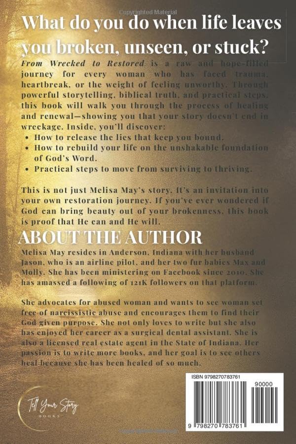 From Wrecked to Restored: A Testimony of how God turned my mess into a message through His redemptive love and grace. - Image 2