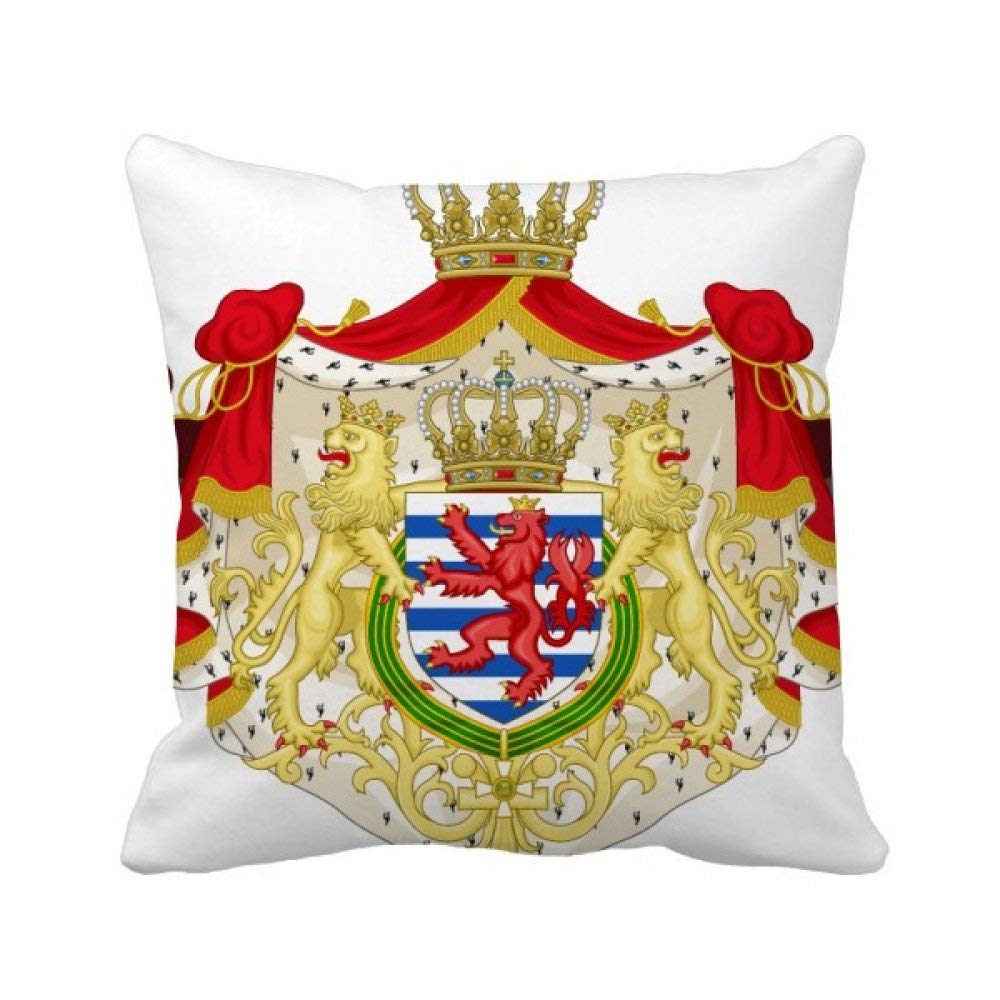 Coussin Luxembourg symbole pays idée cadeau originale pour décoration intérieure