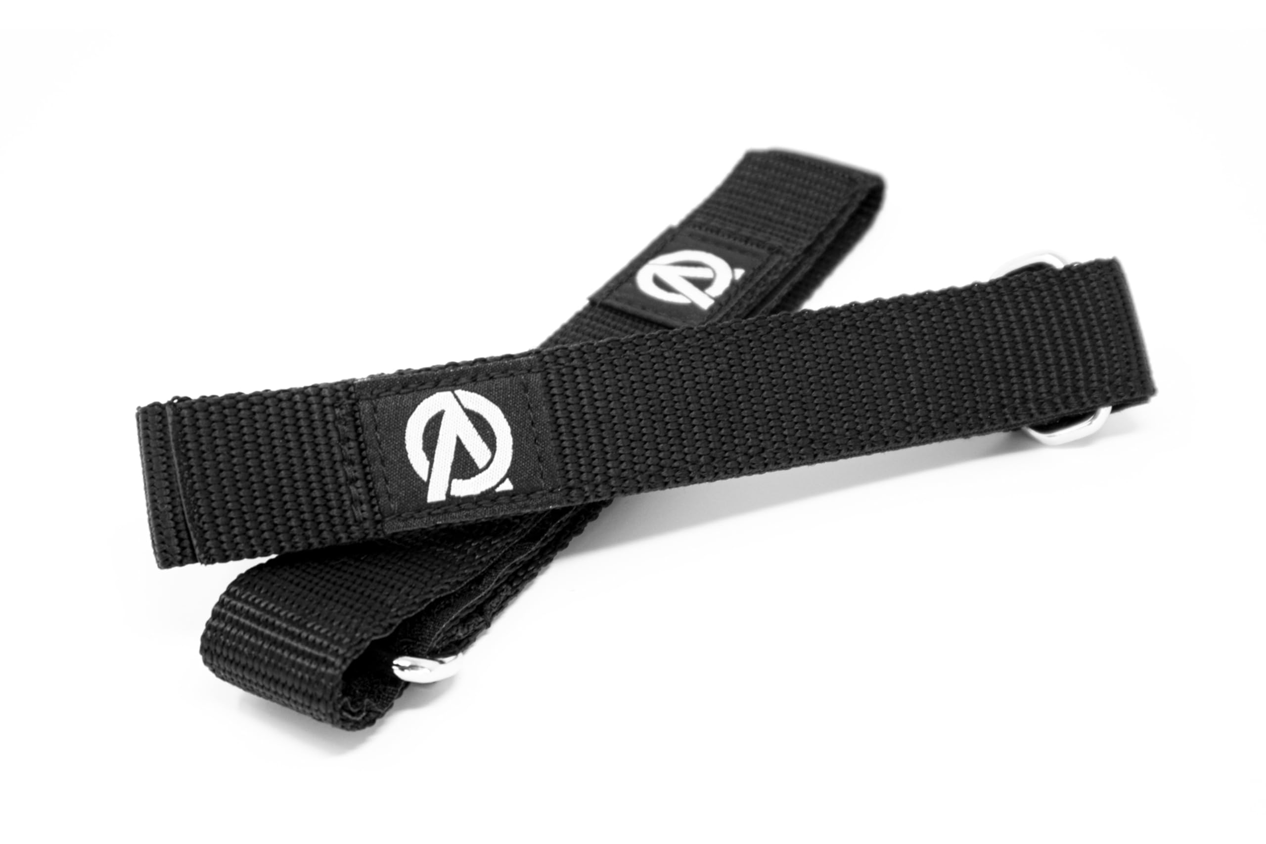 AvironHook and Loop Straps: Upgraded Velcro Foot Straps for Instant Rowing | Quick Adjustments, Easy On/Off, Sold in Pairs, Black