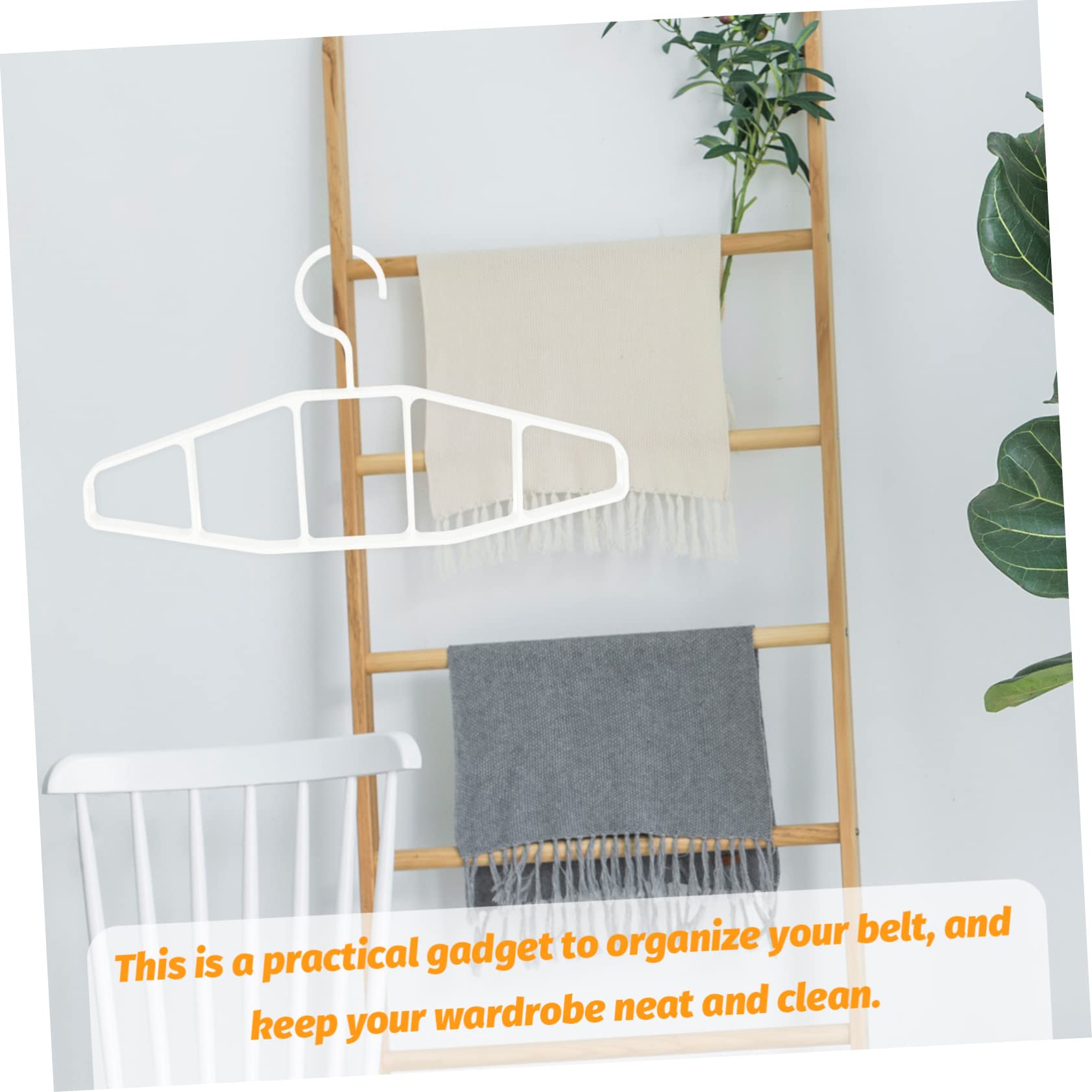 MAGICLULU 3stücke Belt Hanger Scarf Hanger Platzsparender Multi-Grid Kleiderorganizer Für Schals Krawatten Und Gürtel Im Kleiderschrank Für Ordnung Und Übersichtlichkeit