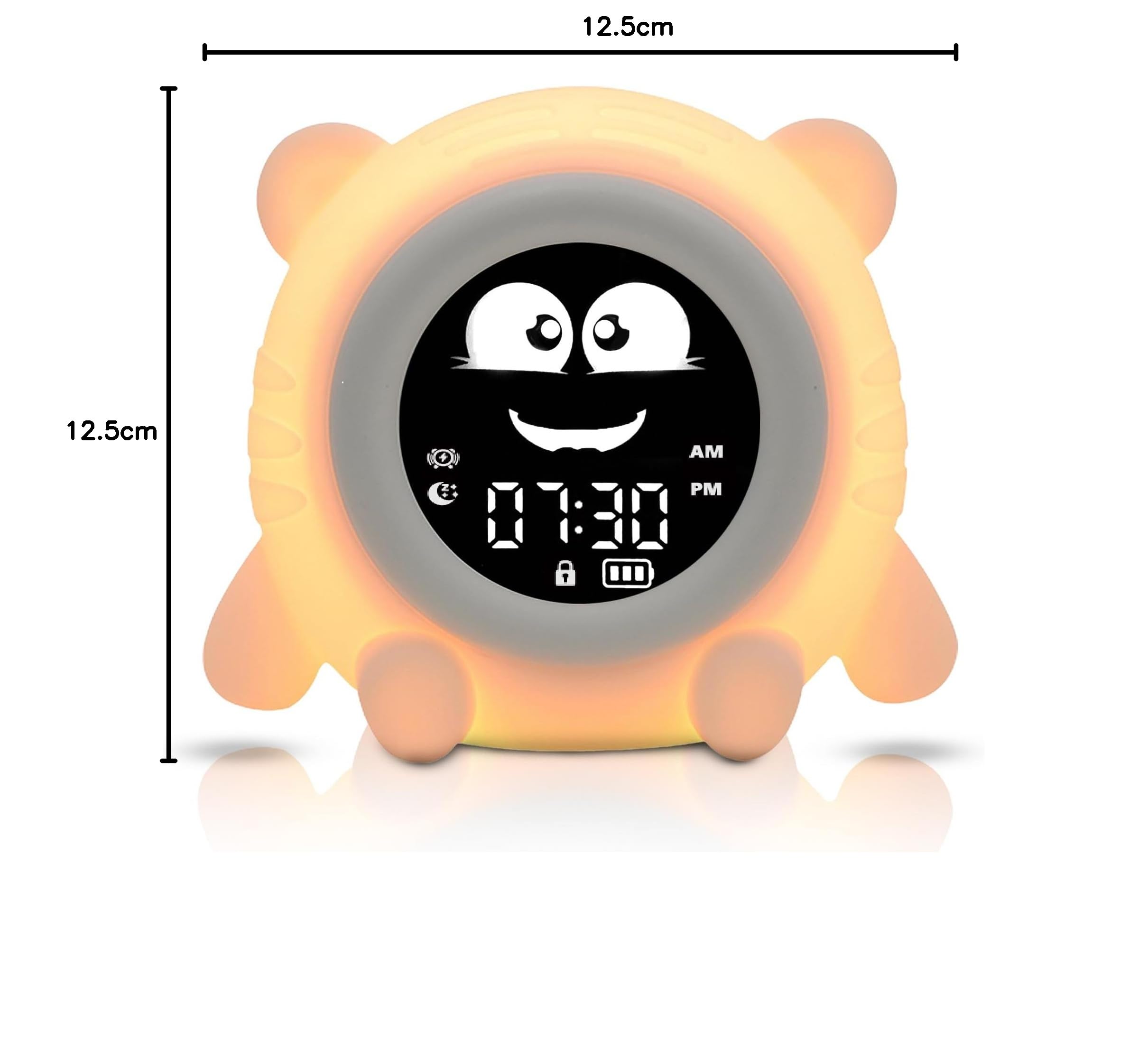 ANTIKOLOR Reveil Enfant éducatif Jour Nuit - Horloge Apprentissage Fille et Garcon - veilleuse bébé - dés 3 Ans