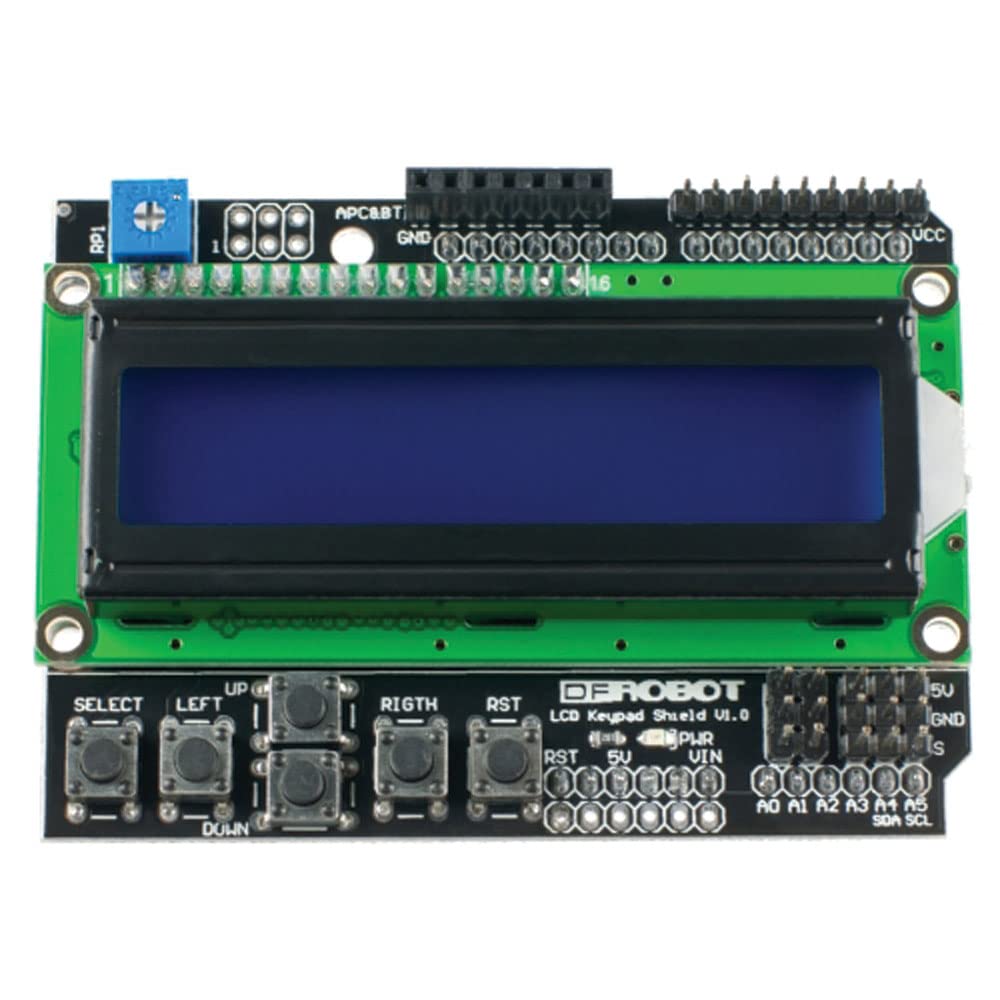 Amazon.com: DFRobot DFRobot LCD Shield for Arduino : Electronics