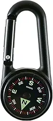 Bússola com mosquetão Coghlan 1985, preto