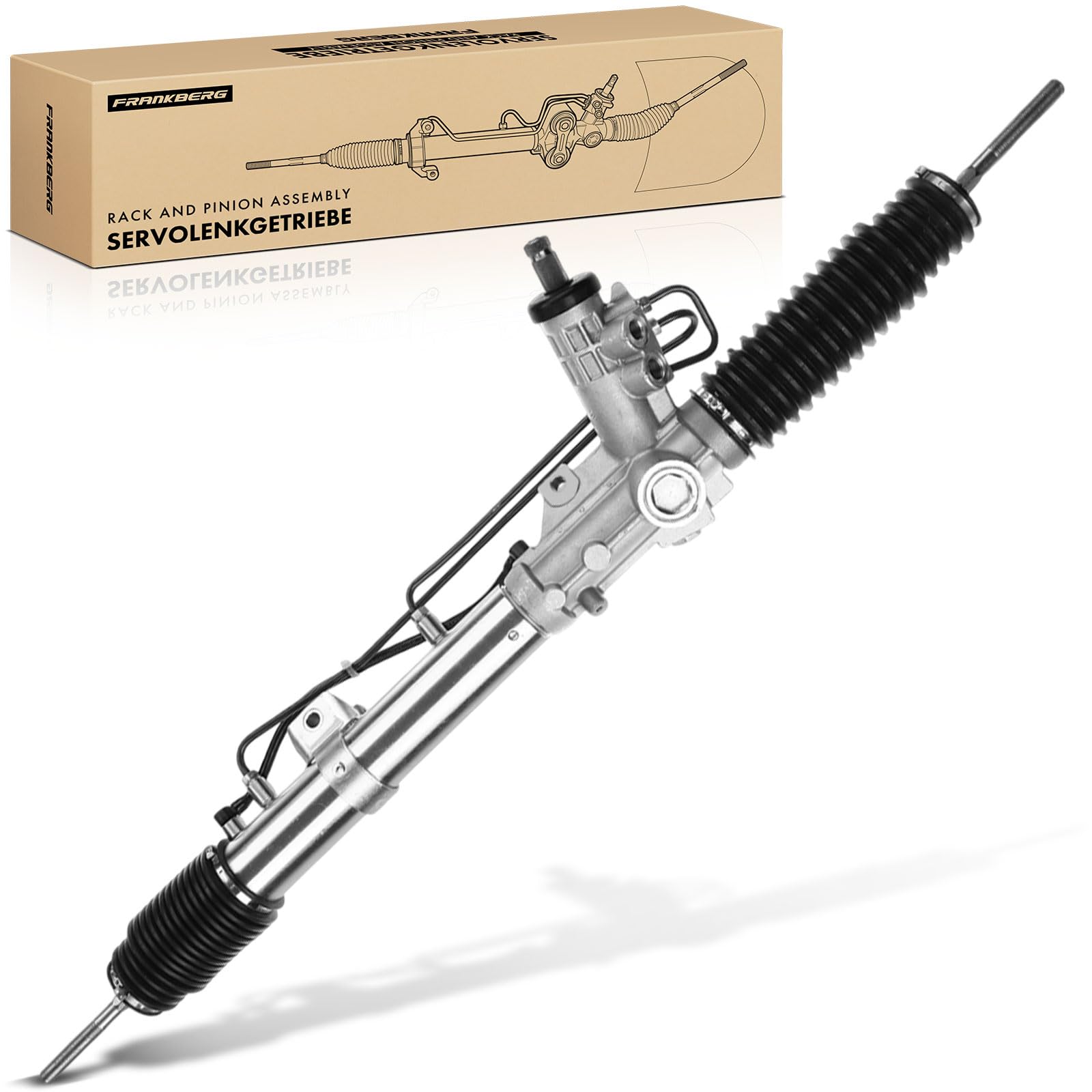 Frankberg Lenkgetriebe Servolenkgetriebe Hydraulisch für Linkslenker Kompatibel mit 3er E36 316 318 320 323 325 328 M3 1.6L-3.2L 1990-2000 Z3 E36 M 1.8L-3.2L 1995-2003 Replace# 32131094927