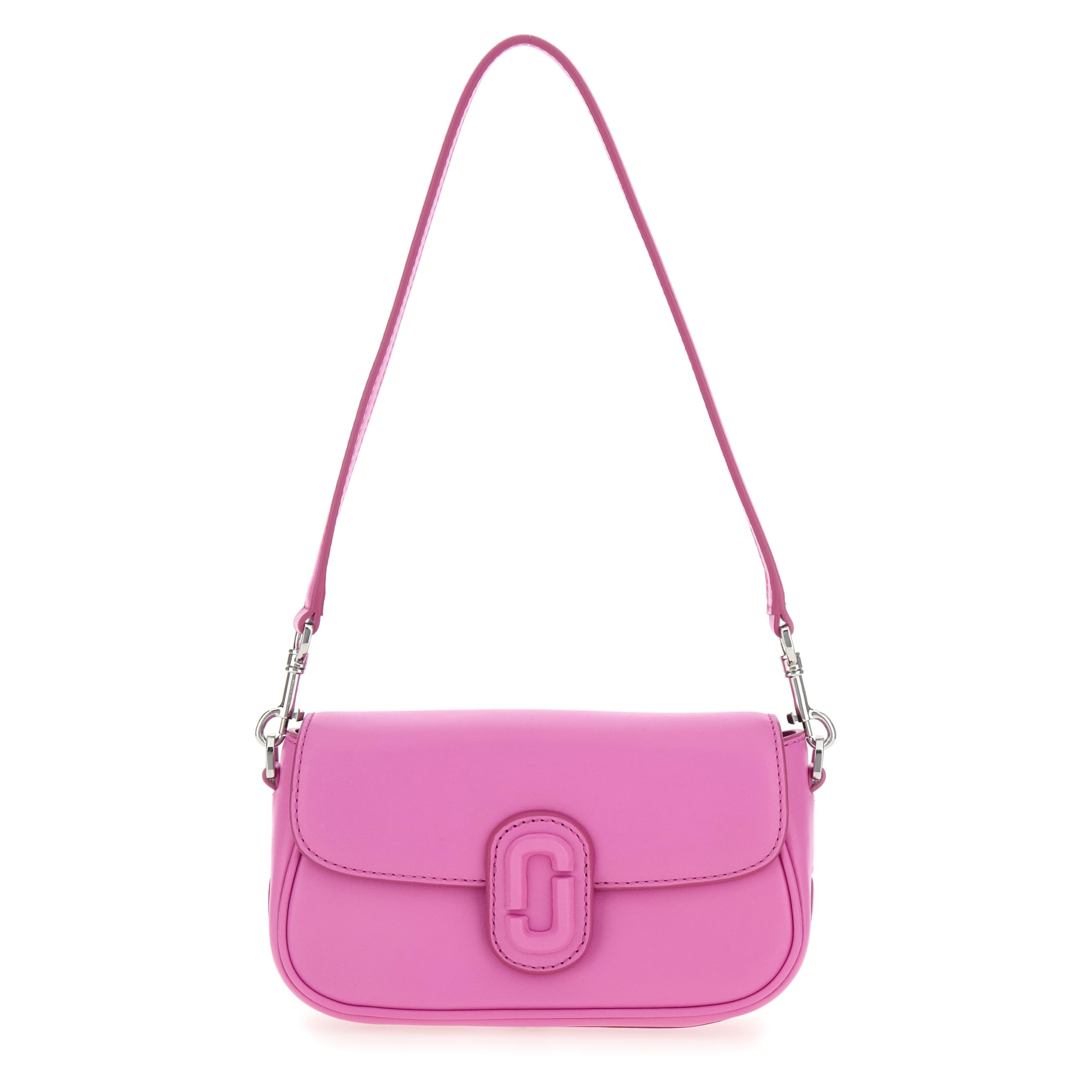 Marc Jacobs The Clover Bow Pink : sac bandoulière en cuir rose