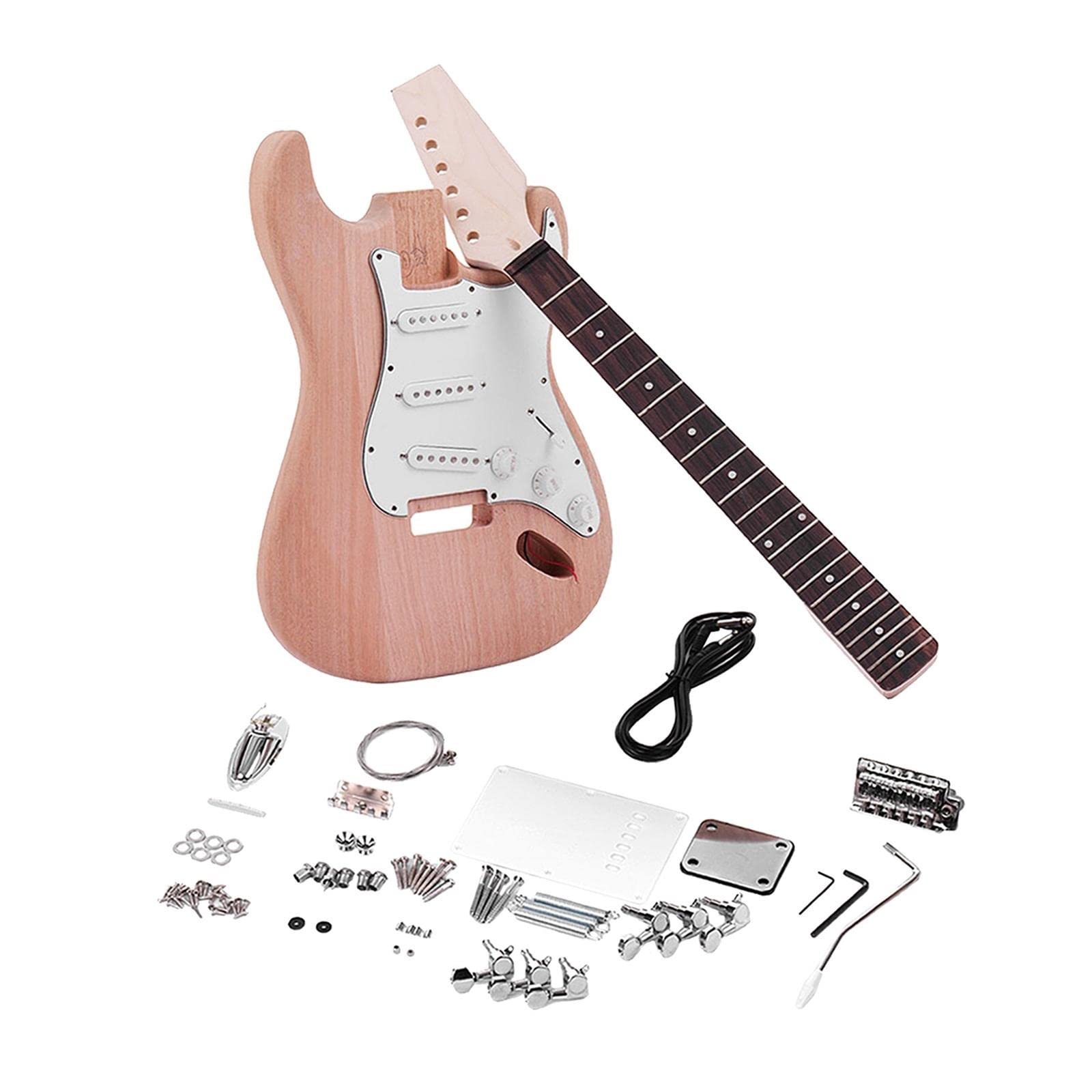 Niedokończony Zestaw Gitary Elektrycznej Instrumenty Muzyczne Do Gitary Elektrycznej W Stylu For ST Profesjonalny zestaw do gitary elektrycznej