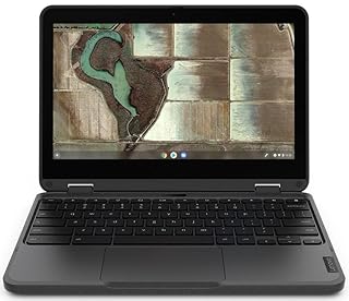 Lenovo Chromebook 500e Gen 3, 2-in-1 Touchscreen Laptop, 11.6-Inch Notebook, Intel Celeron N4500, 4GB RAM, 32GB SSD, US QWERTY Keyboard, Chrome OS (Renewed)