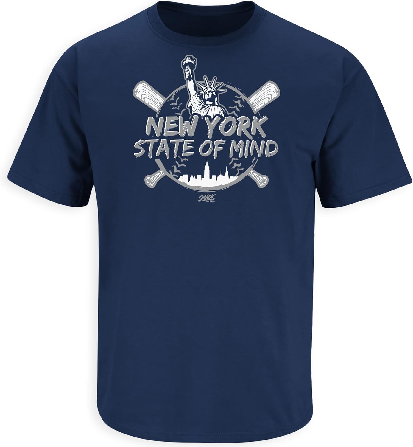 New York State of Mind T-Shirt for New York Baseball Fans (SM-5XL)