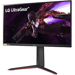 LG 27GP850-B - Monitor Gaming UltraGear 27 pulgadas, Panel IPS, 165Hz, 1 ms, 1000:1, 400nit, 16:9, HDMI, DisplayPort, Dynamic Action Sync, Conectividad Universal, Color Negro
