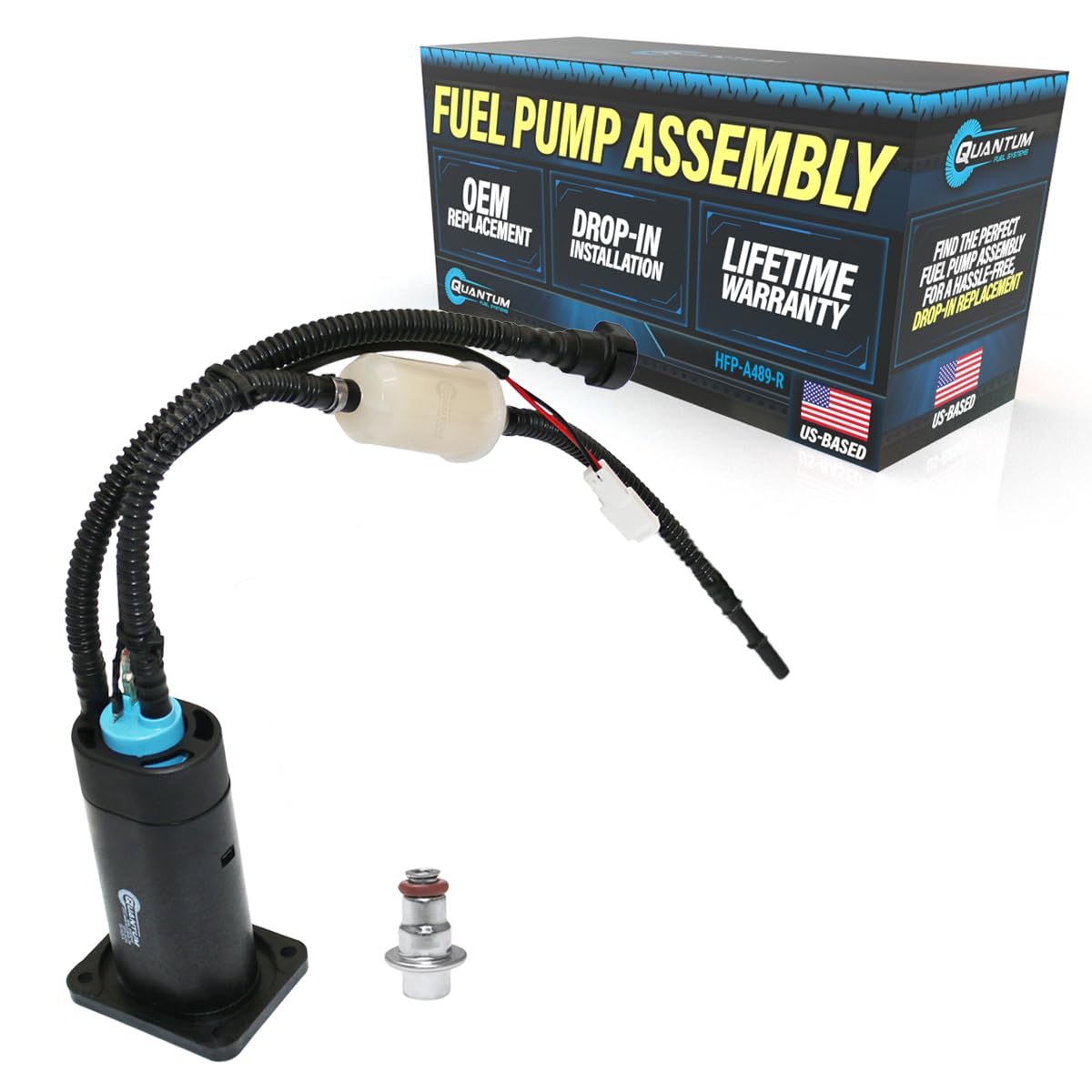HFP-A489-R Hus FE 390 450 570 FS 570 FX 450/701 Enduro Supermoto 2007-2020 Motociclo Assemblaggio della Pompa del Carburante con Regolatore di Pressione del Carburante di ricambio