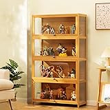 ✿LARGE GAMME D'UTILISATIONS : En plus d'afficher diverses poupées, vous pouvez également afficher des legos, des livres, des décorations, des statues, des cadres photo et plus encore. Montre ton amour. Idéal pour bureau, salon ou chambre. Grande plateforme pour un rangement supérieur La grande plateforme en haut peut contenir plus d'articles.