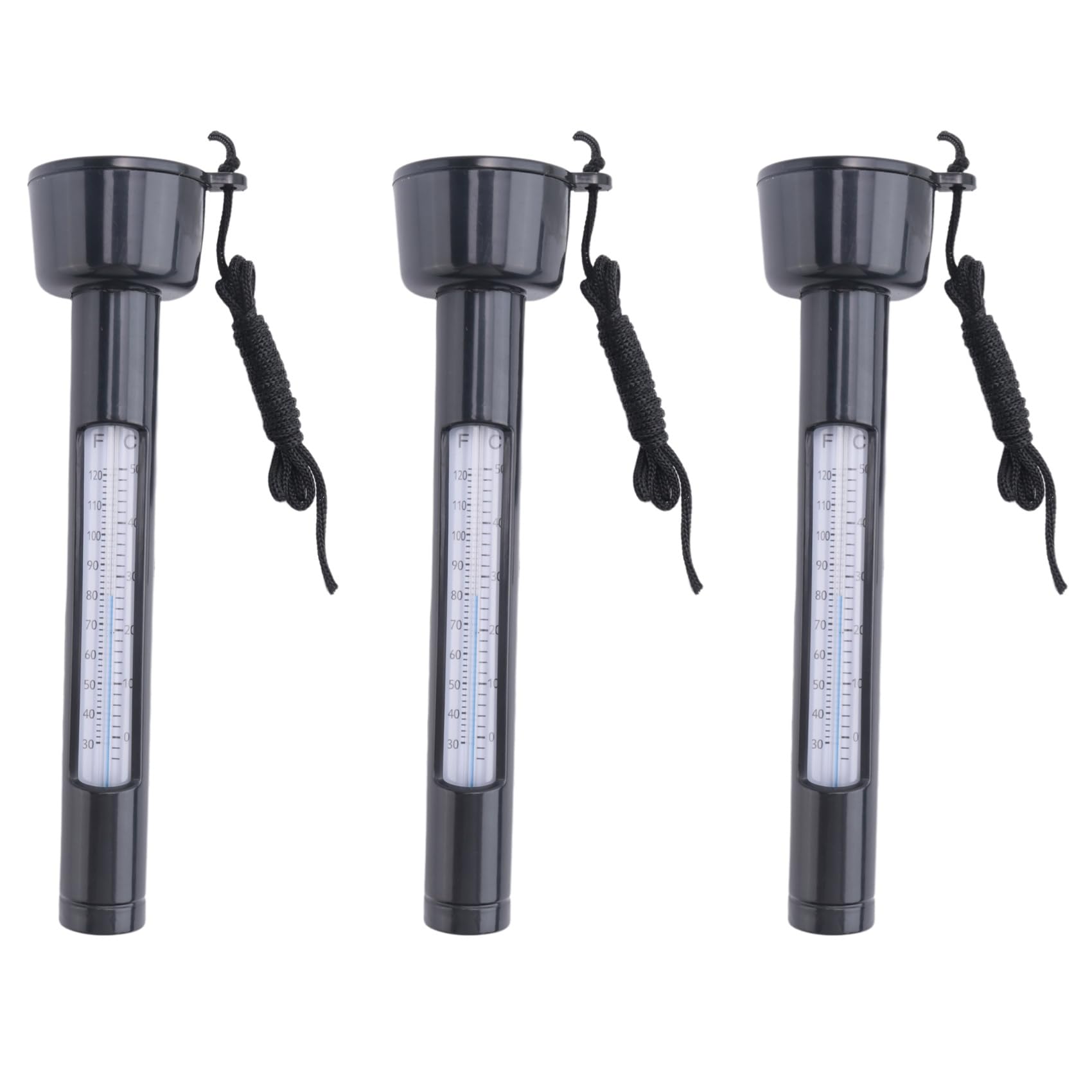 Jnchdghwa 3X Pool Thermometer Outdoor Swimming Pool Water Thermometer Floating Pool Thermometer for Swimming Pool