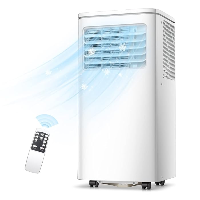 Buy R.W.FLAME 8000BTU Portable Air Conditioner for Room,with Dehumidifier & Fan,3 in 1 Auto