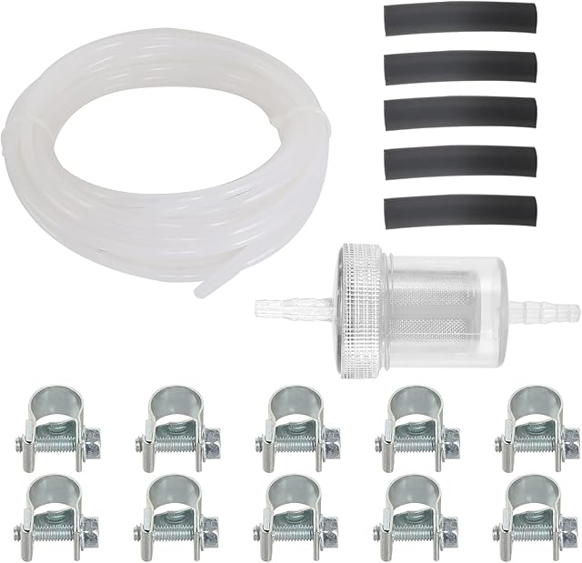 Car Air Parking Heater Fuel Filter Replacement Fuel Pipe 470499 Tube Replacement Fuel Pipe Line Hose Clip Fuel Filter crudefor Webasto Eberspacher
