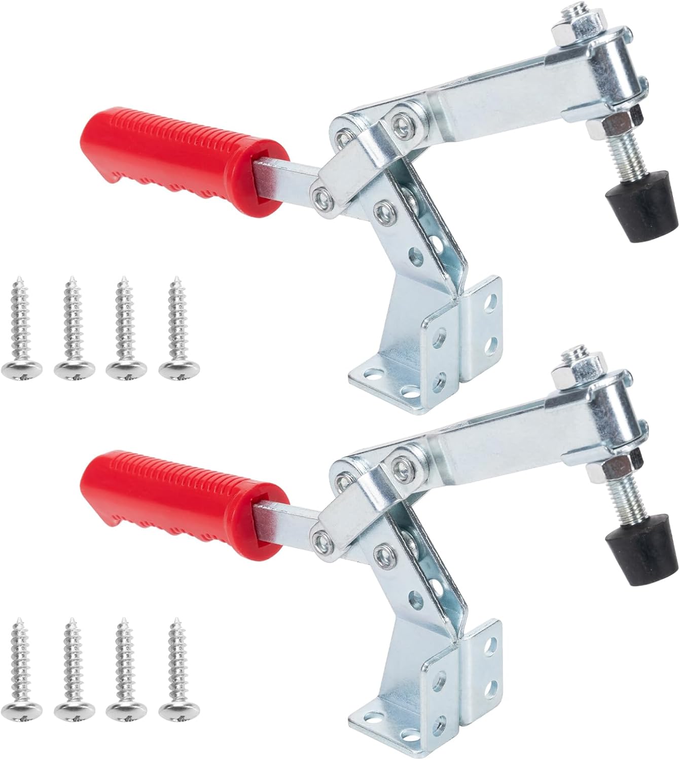 10 PK Toggle Clamp,holding capacity for light work, quick loading and unloading, and stabilising, 201C Quick Release horizontal Clamps