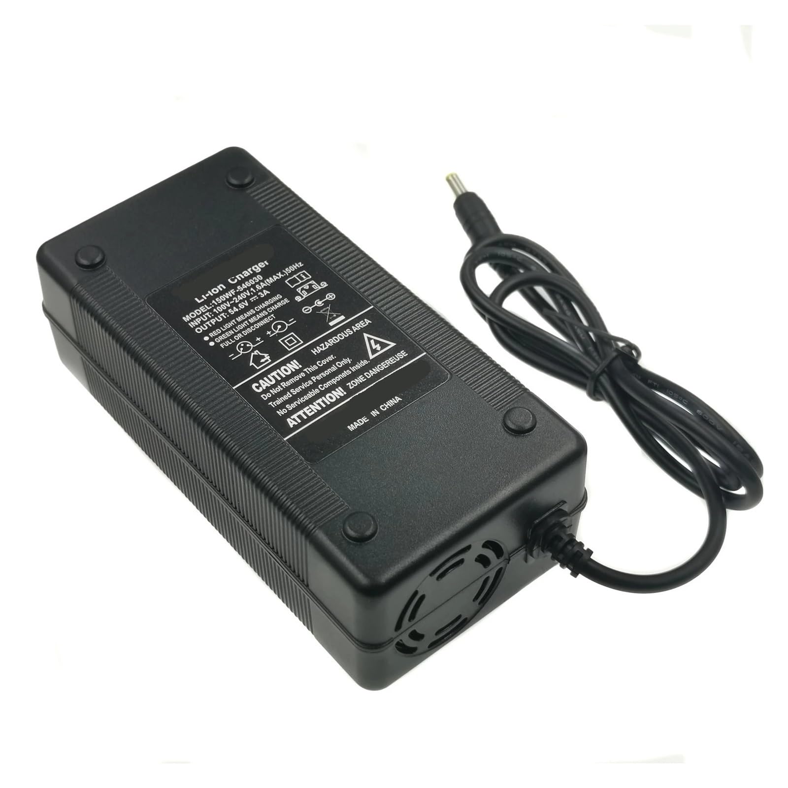 Caricabatteria 54,6 V 3A For Caricabatteria Al Litio 48 V 13 S Con Connettore Julet 3105(EU)