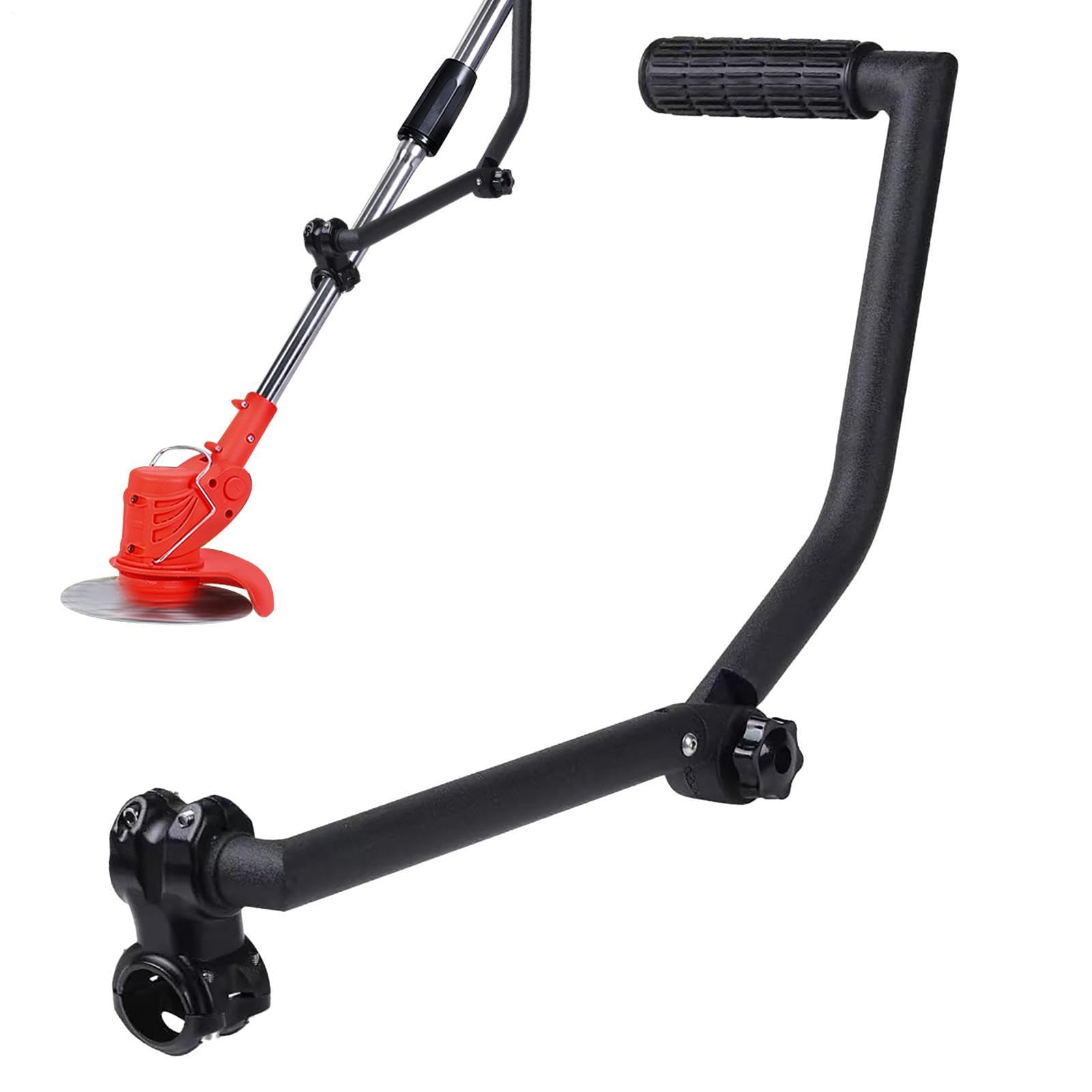 Poignée de débroussailleuse ergonomique avec angle réglable, fixation pour pelouse, jardin, parc, rue, cour, ferme, accessoires d'aménagement paysager, fixation rapide
