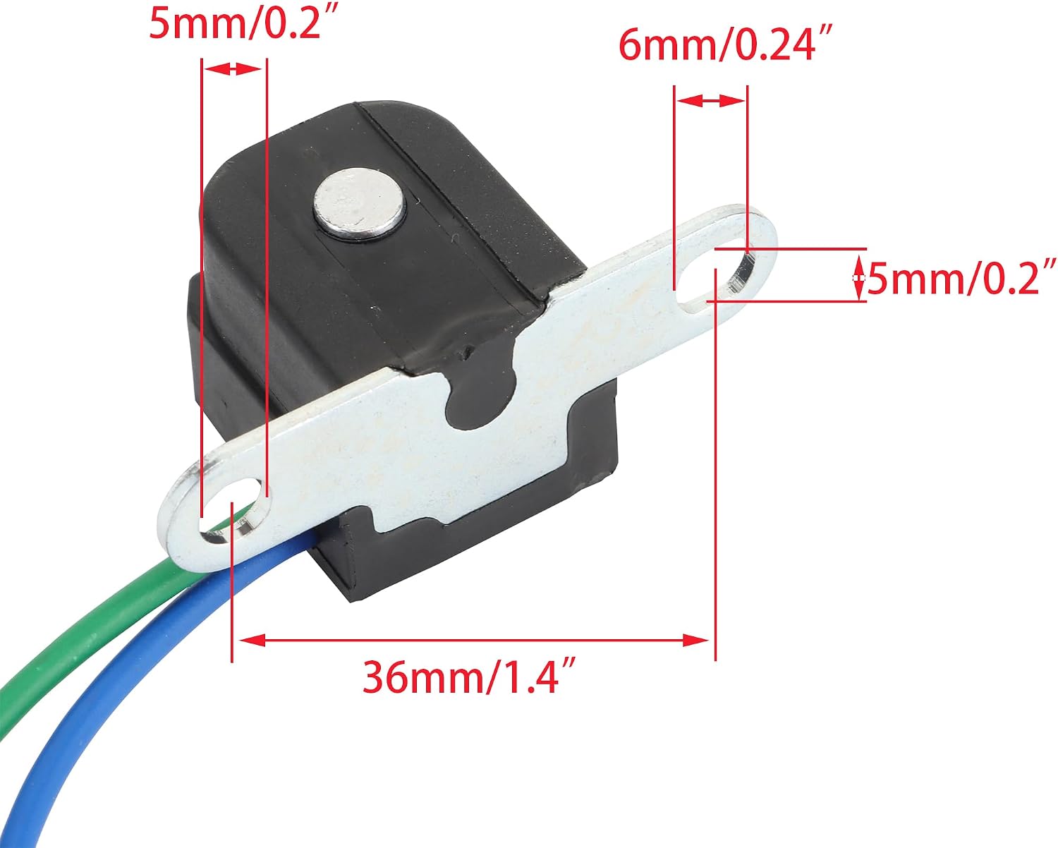 WOOSTAR Stator Trigger Pickup Coil Ignitor Replacement for Drag Star 650 XVS 1997-2004 Moto