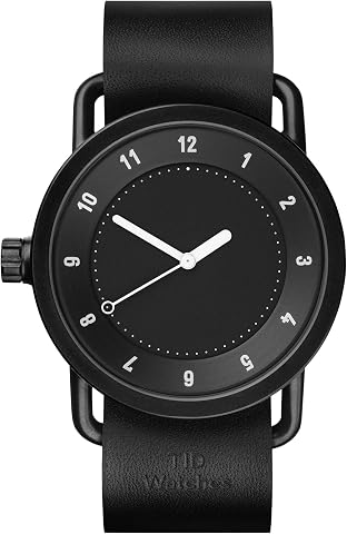 TID No.1 Men’s Watch – 316L Stainless Steel, Minimalist Scandinavian Design, Lef