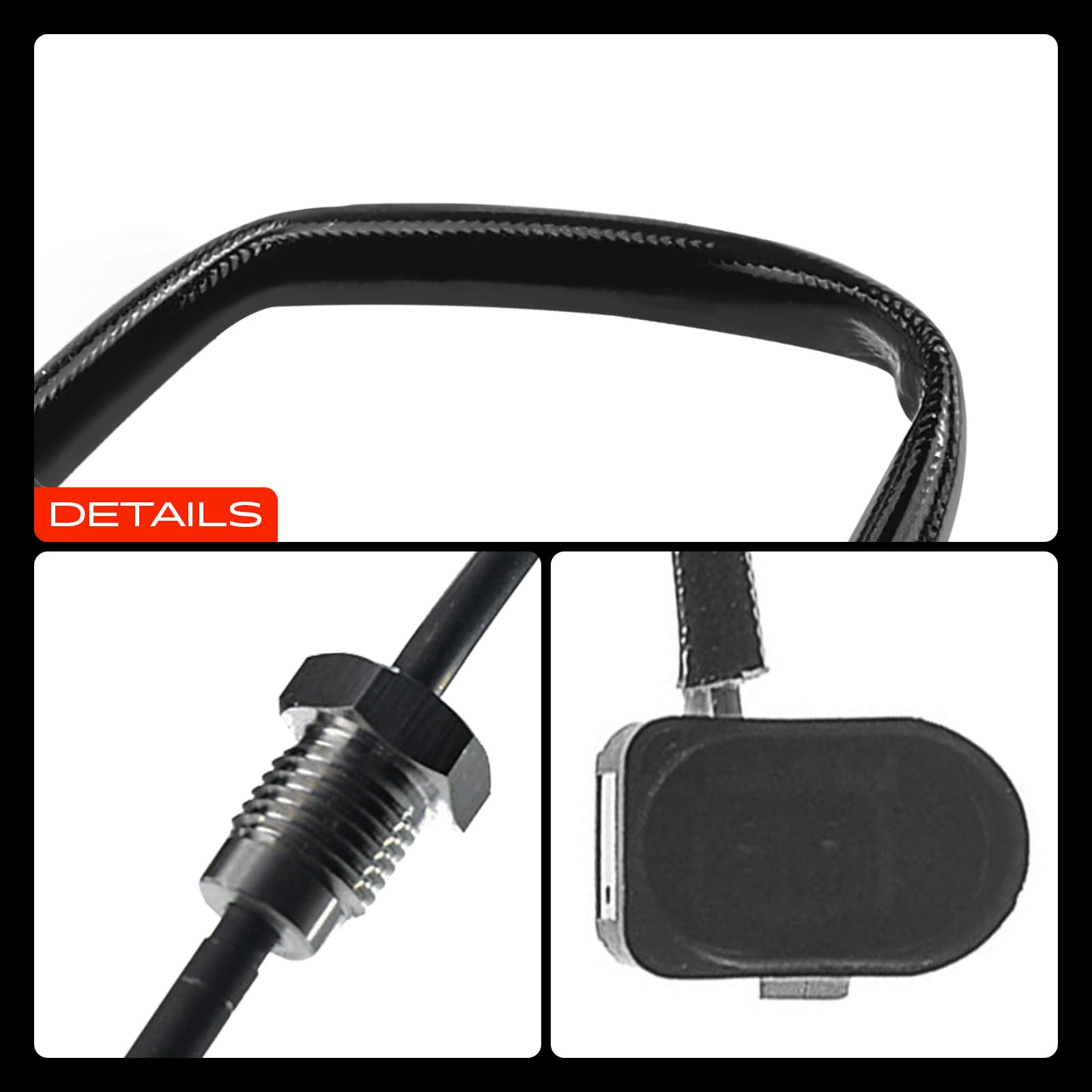 1x Abgastemperatur Sensor für MULTIVAN T5 TRANSPORTER T5 Bus Kasten 7H 7E T5 Pritsche Fahrgestell 7J 2009-2015 03L906088DJ