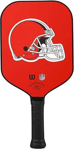Miniatura 28 de Wilson NFL Collection - Palas de pickleball Fierce Team, tamaño de agarre 2-4 1/4 pulgadas