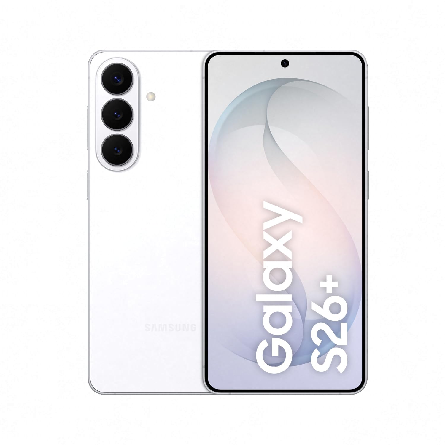 Samsung Galaxy S26+ AI Smartphone mit Galaxy AI, Ohne Vertrag, Handy mit Android, 12 GB RAM, 512 GB Speicher, AP Prozessor, 50 MP, White, 3 Jahre Herstellergarantie [Exklusiv auf Amazon]