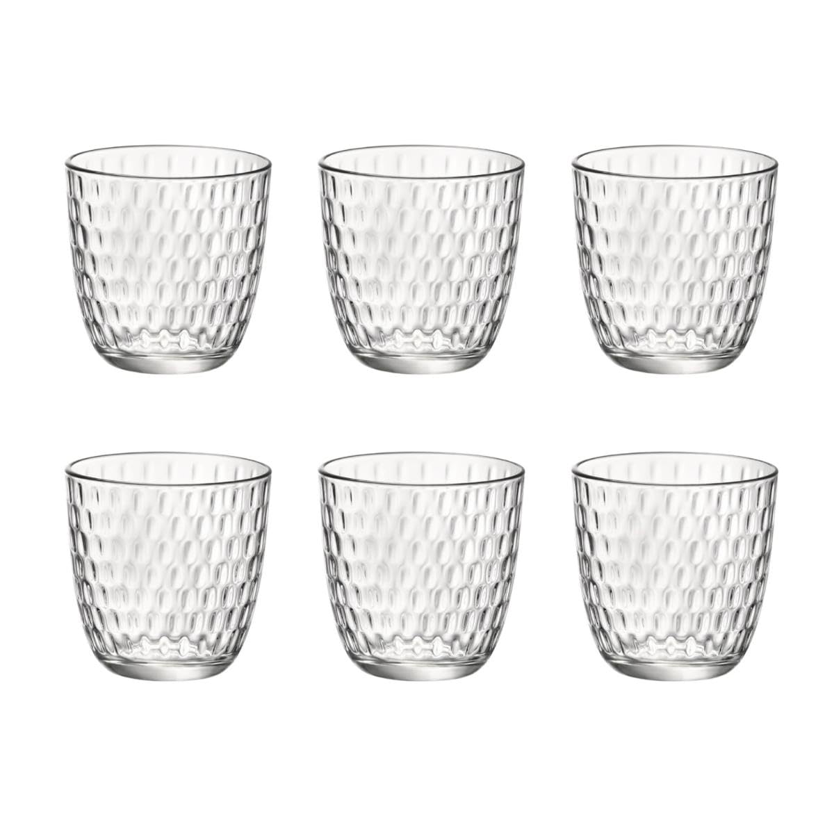 Bormioli Rocco Slot Set Glasses, 29 cl, 6 Units