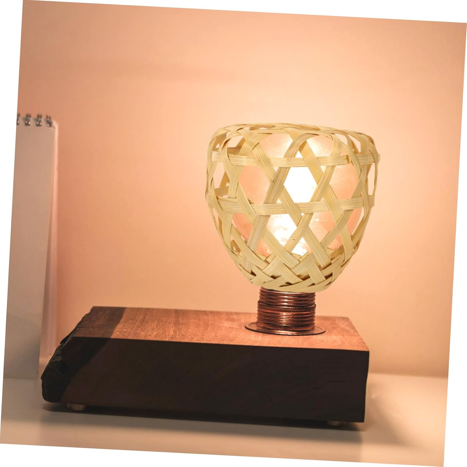 NOLITOY 20pcs Woven Lampshade Handmade Pendant Light Cover for Bedroom Rustic Light Fixtures and Easy to Install for Home Decor