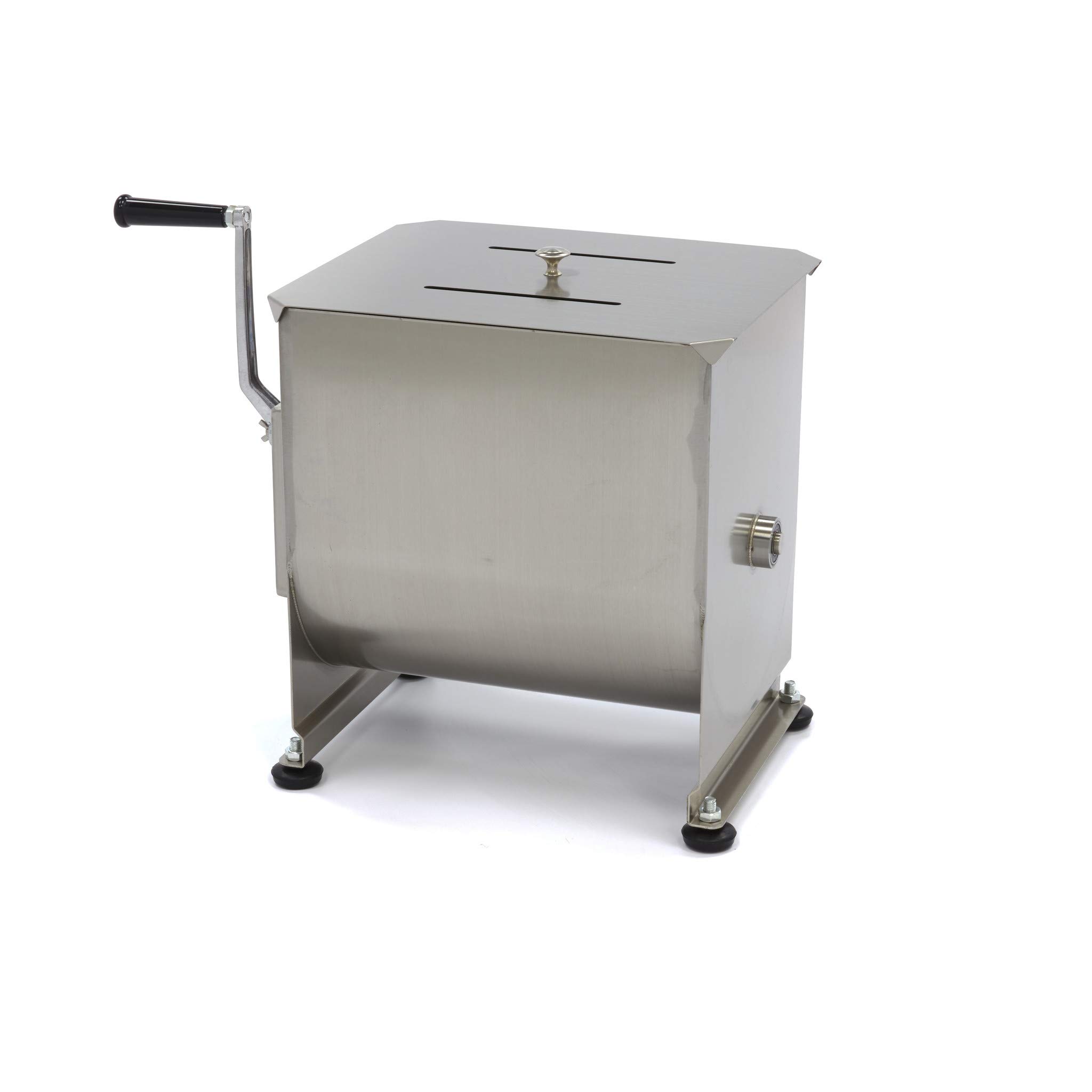 Maxima Mixeur à viande gastro - 30 l - 25 kg de viande - Axe unique - Manuel