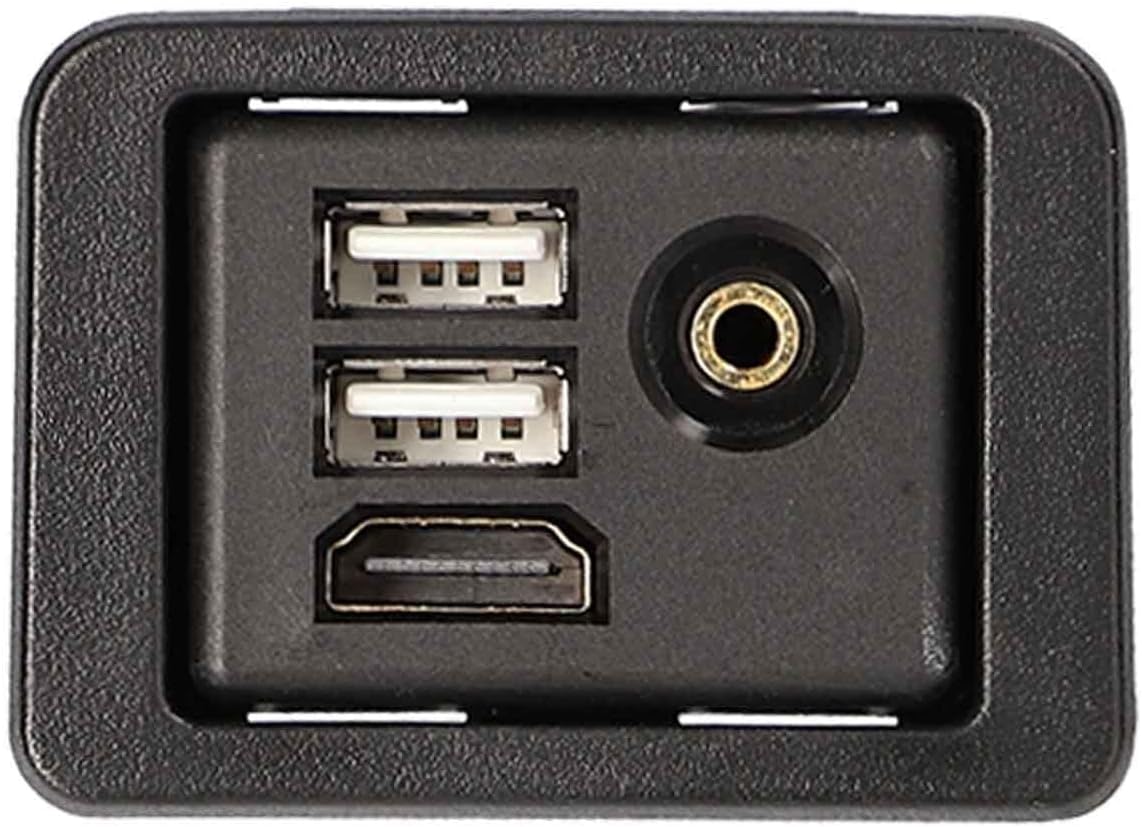 Heise Axxess USB/Aux/Hdmi Replacement Panel 3 Feet - Chrysler/Dodge/Jeep