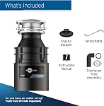 Insinkerator Badger 5XP 0,75 HP Évacuation de Déchets Alimentaires Ménagère