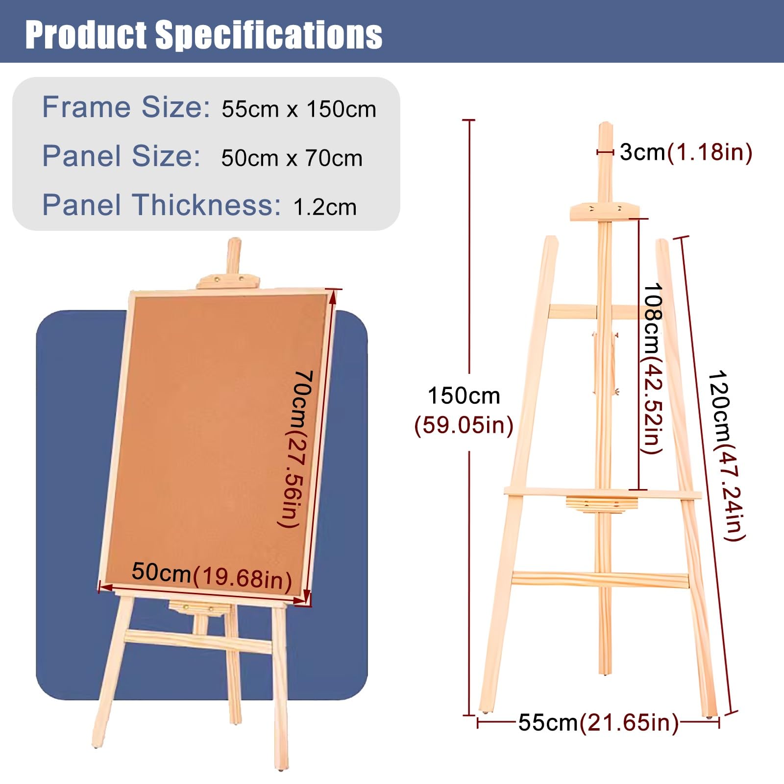 Amazon.co.jp: コルクボード/掲示板 折りたたみ式両面コルクボード