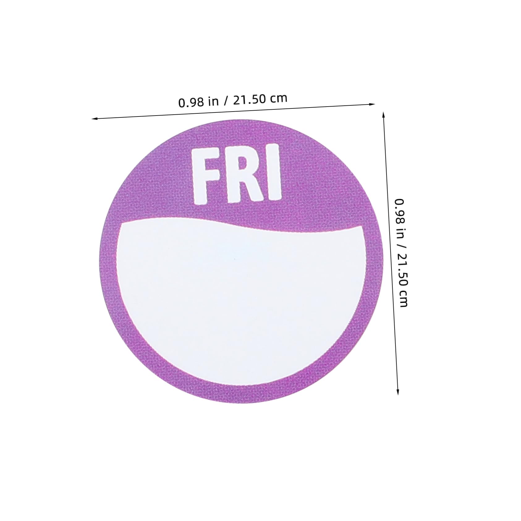 NUOBESTY 3 Ensembles Étiquettes Adhésives De Semaine Colorées De Stickers De Date Et Jours Pour Gestion Autocollants Pratiques Pour Calendriers Et Alimentaires 7 Rouleaux*3