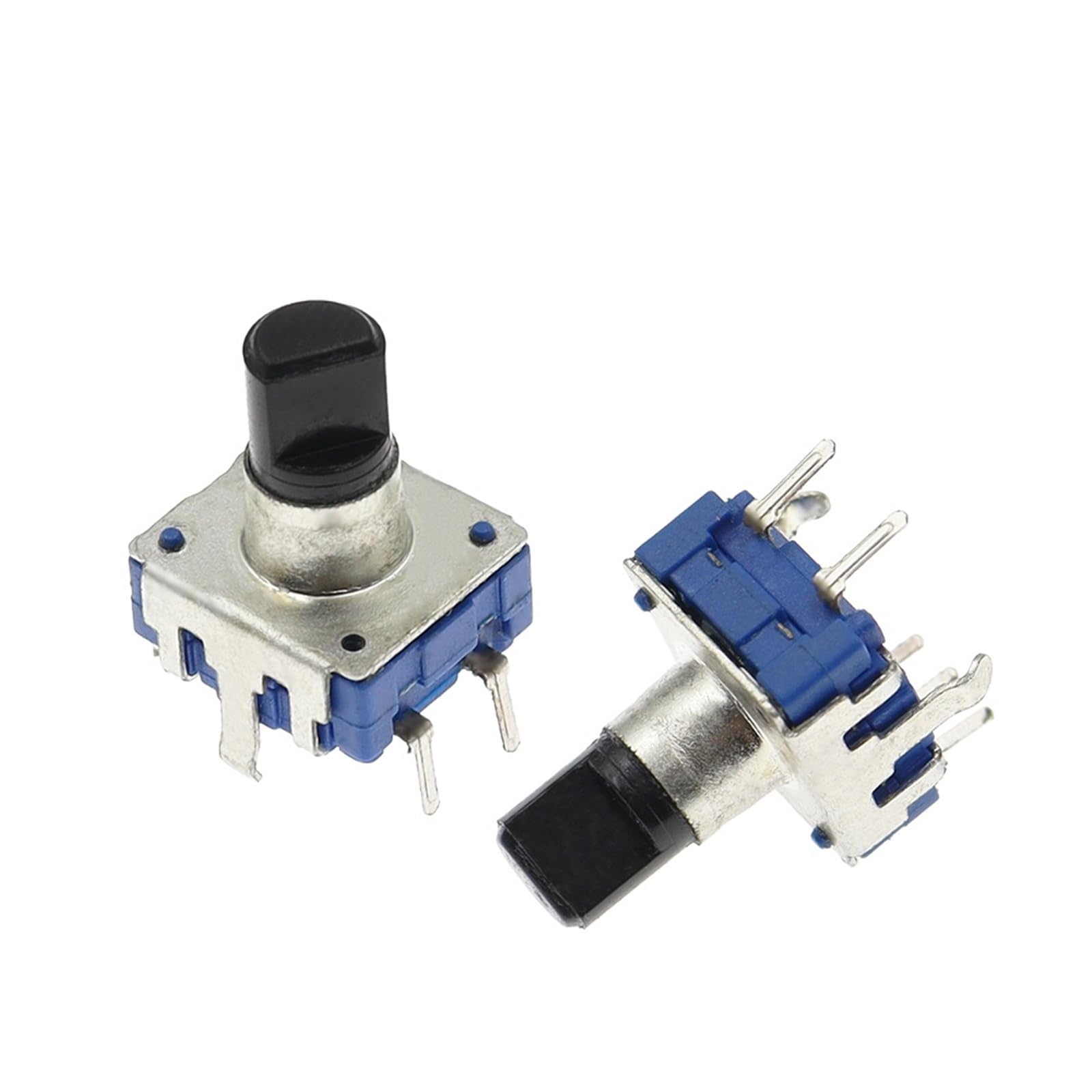 Codificador rotatorio de 360 ​​grados EC12 RE12, codificador de audio de 5 pines y 24 posiciones con interruptor de botón pulsador de 12,5 mm (10 unidades)