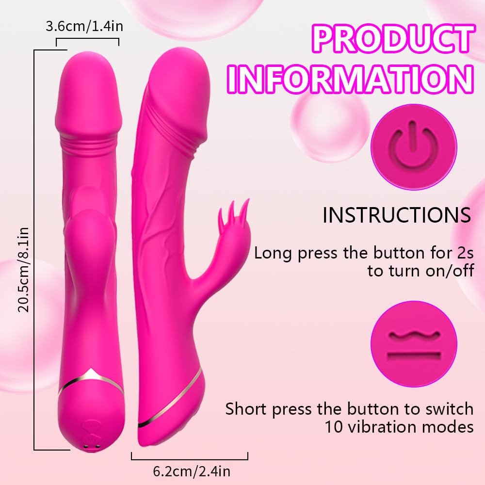 Vibratoreper Donna Professionale Grandi Clotoride Vibratore Rabbit Sex Toys Vibratore Succhia Clotoride Sexytoysys Sessuali Sex Toy Vibratori 10 modalità Potente