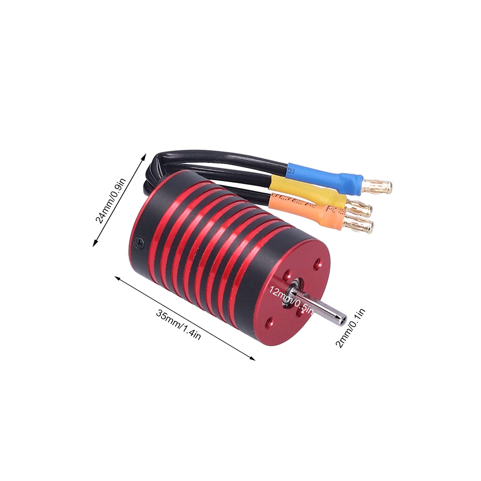 Bezszczotkowy Silnik RC 3200KV z Zestawem ESC 35A