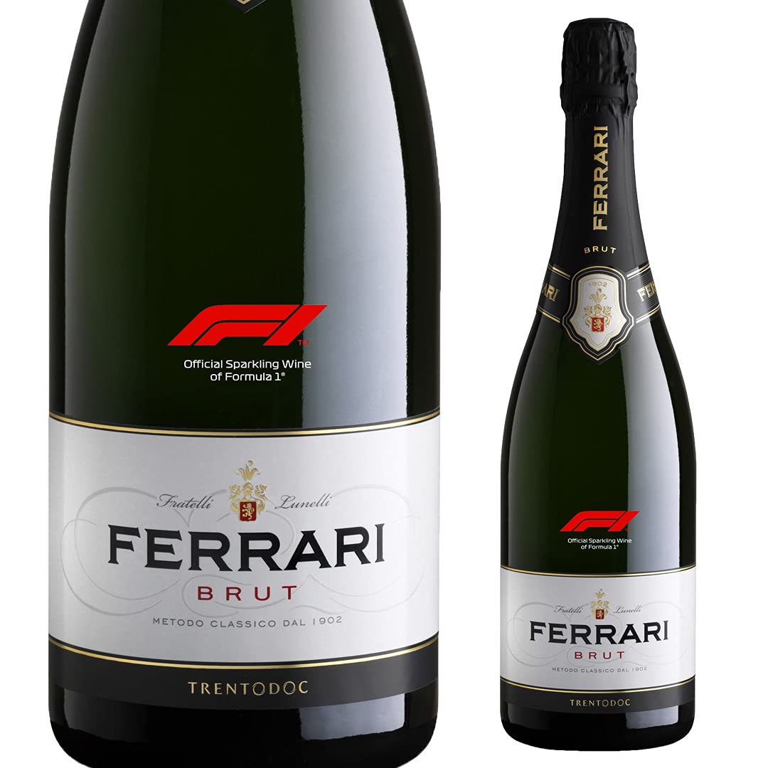 Amazon.co.jp: フェッラーリ ブリュット NV BOX付 F1ラベル 750ml