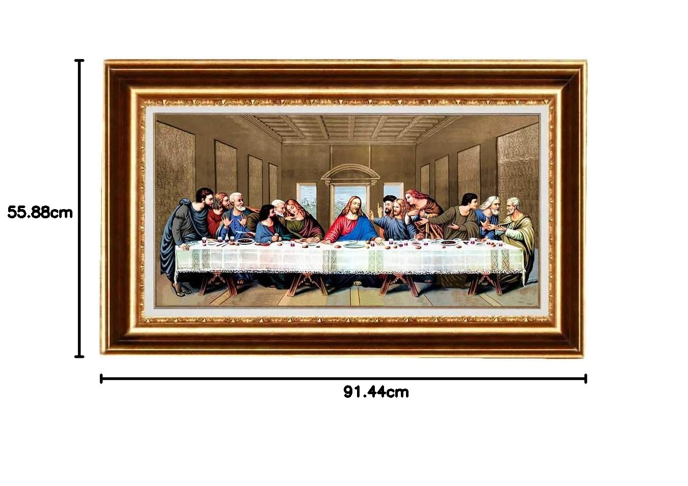 最後の晩餐 RAV-172368 絵画 ダ・ヴィンチ「最後の晩餐」 1000ピース ［CP
