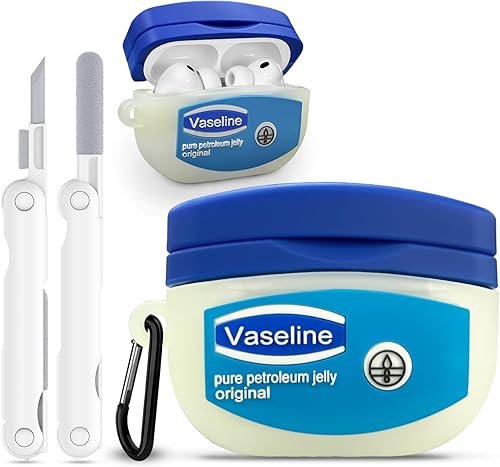 for AirPods Pro 3 Case 2025 with Cleaner Kit,Cute Cartoon Kawaii Funny Apple Airpods Pro 3rd Generation Case Silicone Protective Cover for AirPods