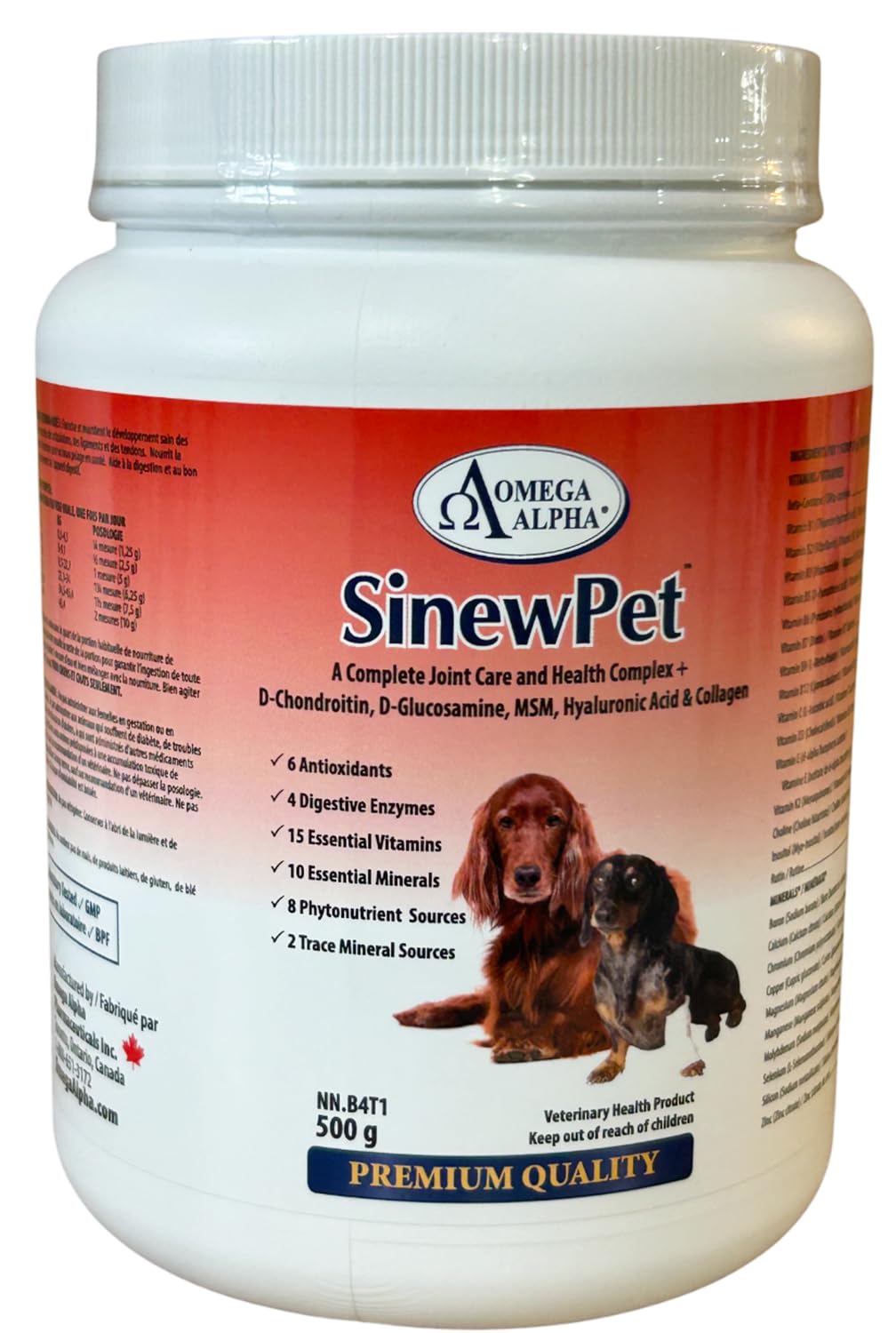 A Complete Complex for Joint Care and Health + D-Chondroitin, D-Glucosamine, MSM, Hyaluronic Acid & Collagen