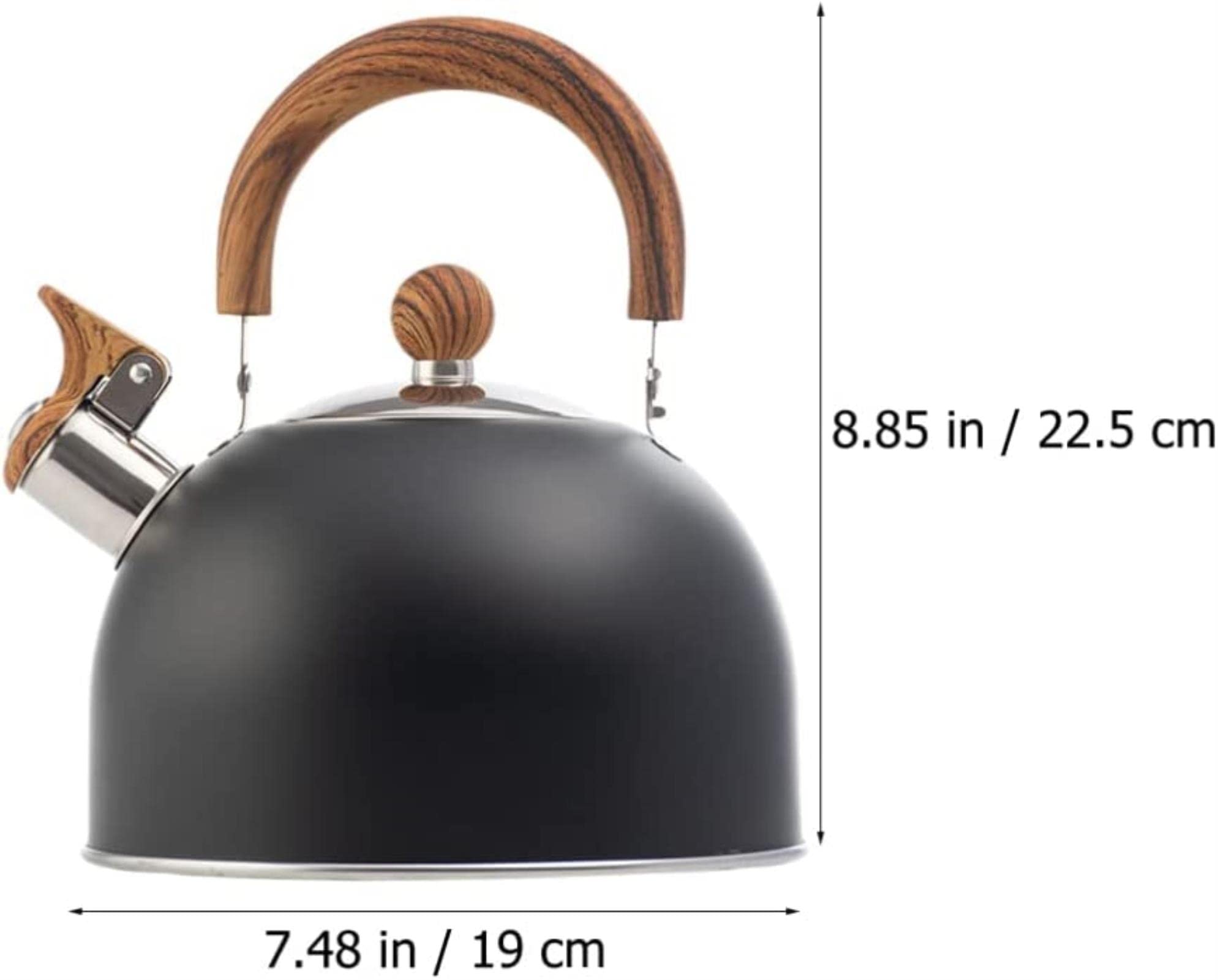 Bouilloire à Thé Sifflante Pour Cuisinière, Bouilloires En Acier Inoxydable Pour St~p150375829