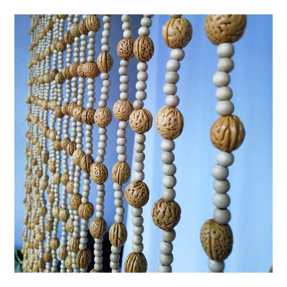 Rideau de perles pour placard et separation de couloir sans cloisonner