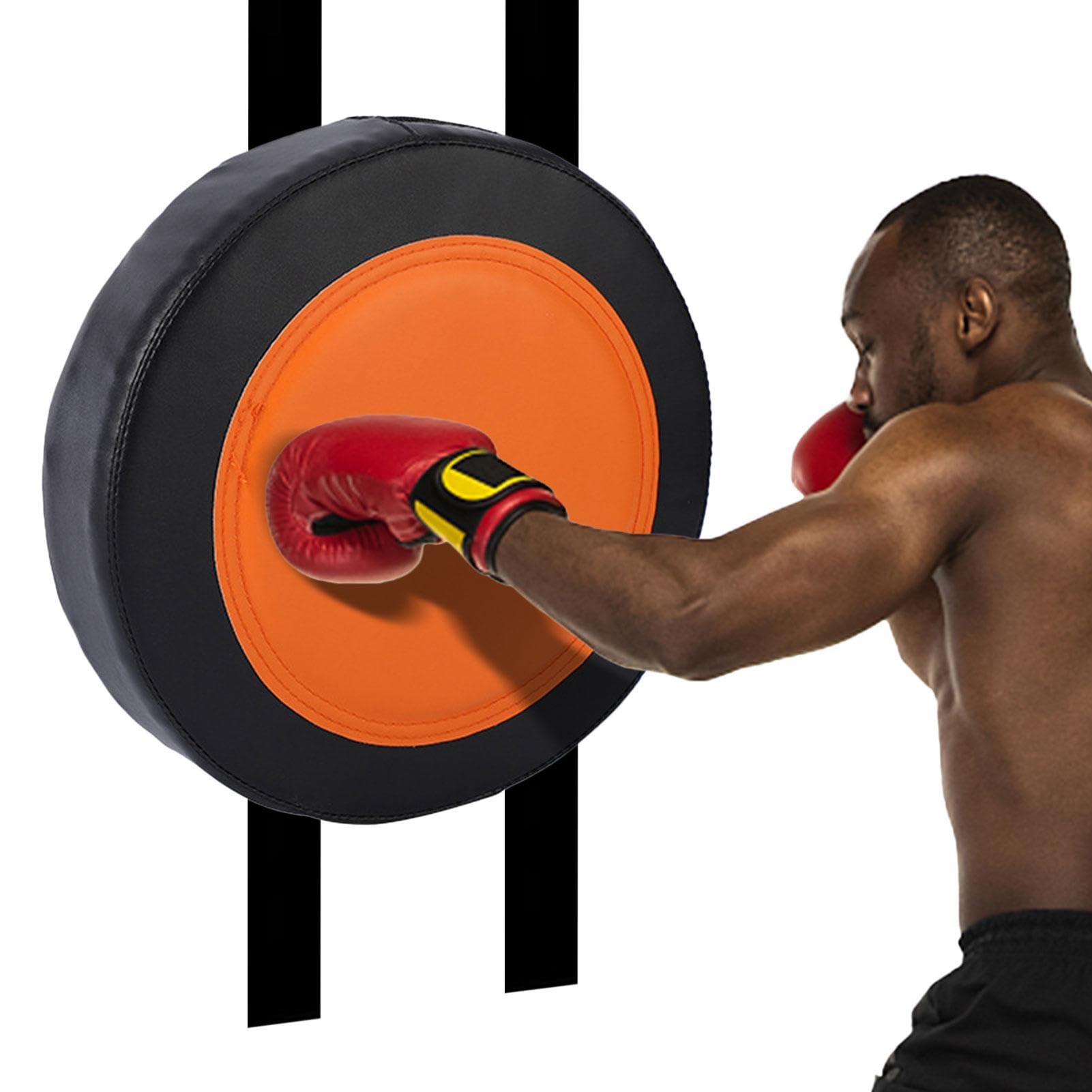 Tampone per punzonatura a parete,PU Leather Wall Target Punch | Attrezzatura per il fitness ad altezza regolabile per un allenamento confortevole di boxe Taekwondo