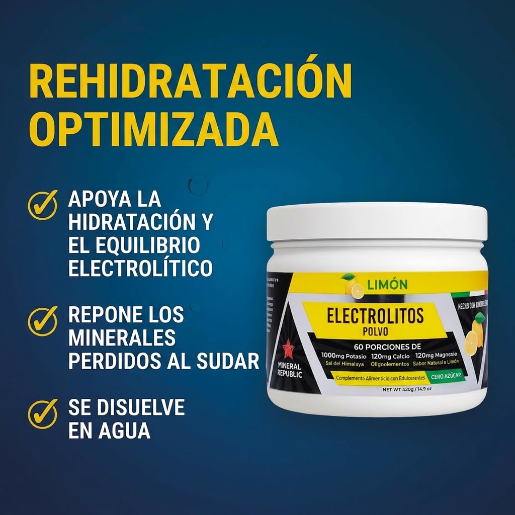 Honest Electrolyte Powder: Electrolitos de alta potencia sin azúcar/
